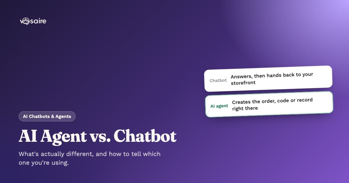 What Is a Shopify AI Agent? (And How Is It Different From a Chatbot?)