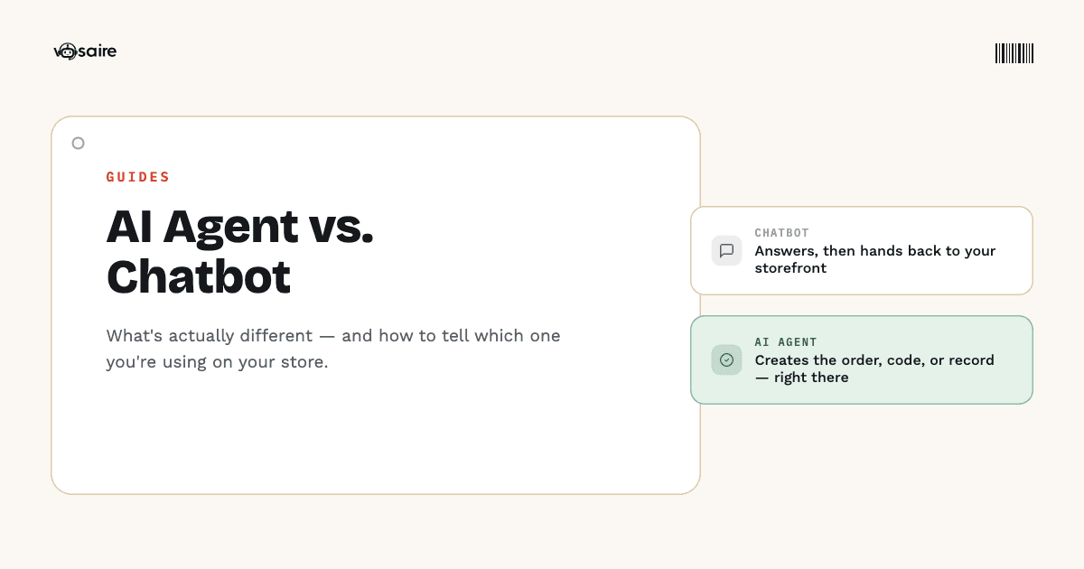 What Is a Shopify AI Agent? (And How Is It Different From a Chatbot?)